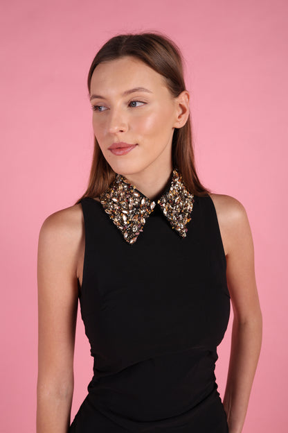 Gemstone Detachable Collar