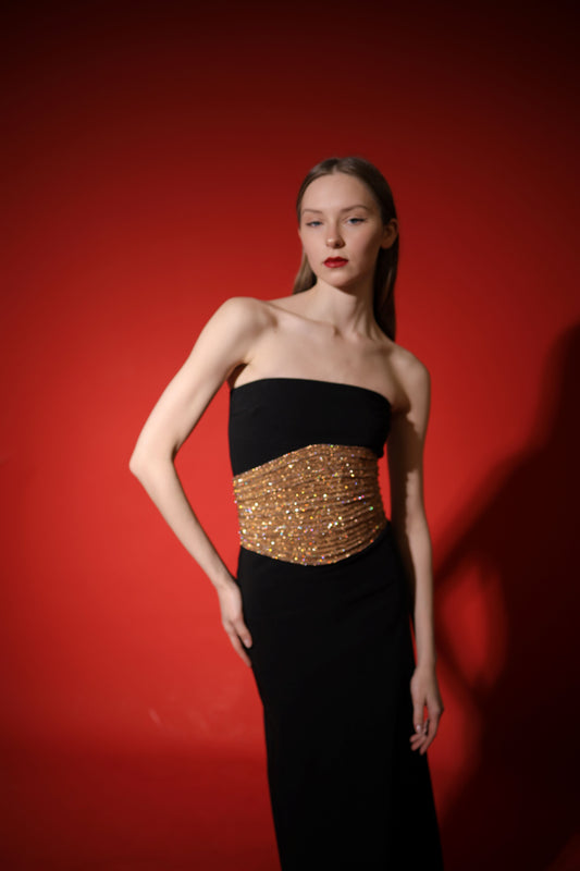 Gold coset belt