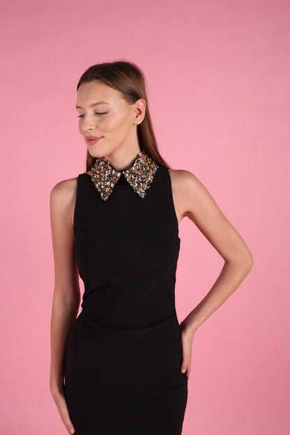 Gemstone Detachable Collar